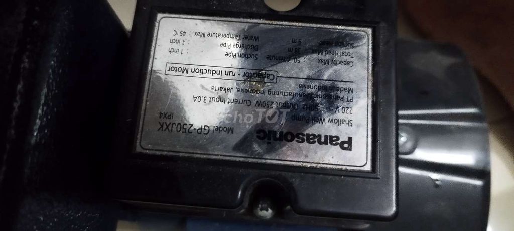 Máy bơm nước Panasonic GP-250JXK-SV5. Mua bán Đồ chuyên dụng, Giống nuôi trồng tại Huyện Hóc Môn Tp Hồ Chí Minh được đăng bởi Hà Thanh Nam hình 1