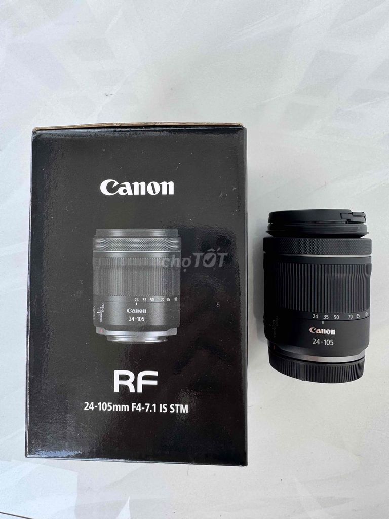 Ống kính Canon RF 24-105mm f4-7.1 IS STM Đen. Mua bán Máy ảnh, Máy quay tại Huyện Châu Thành Bến Tre được đăng bởi Võ Trần Minh Tâm hình 1