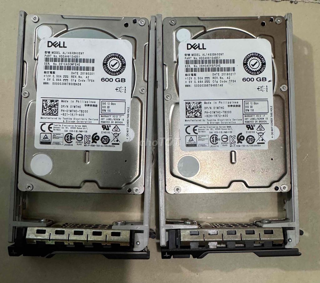 Ổ cứng HDD 600GB SAS 2.5 inch 15000 RPM. Mua bán Linh kiện (RAM, Card...) tại Thành phố Thủ Đức Tp Hồ Chí Minh được đăng bởi Anh hình 1