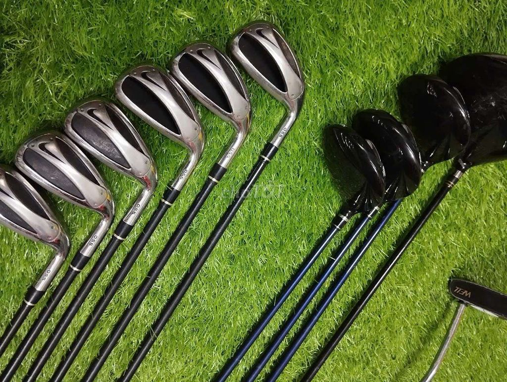 Bộ gậy golf 12 cây kèm túi đựng gậy còn mới