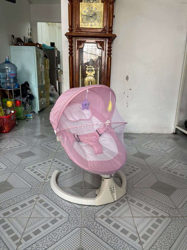 Nôi điện Hồng . Mua bán Mẹ và bé tại Quận 10 Tp Hồ Chí Minh được đăng bởi Anh Dũng hình 1