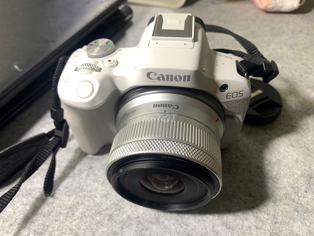 Máy ảnh Canon EOS R50 RF-S 18-45mm Trắng. Mua bán Máy ảnh, Máy quay tại Thành phố Thủ Đức Tp Hồ Chí Minh được đăng bởi Bảo Trân hình 1