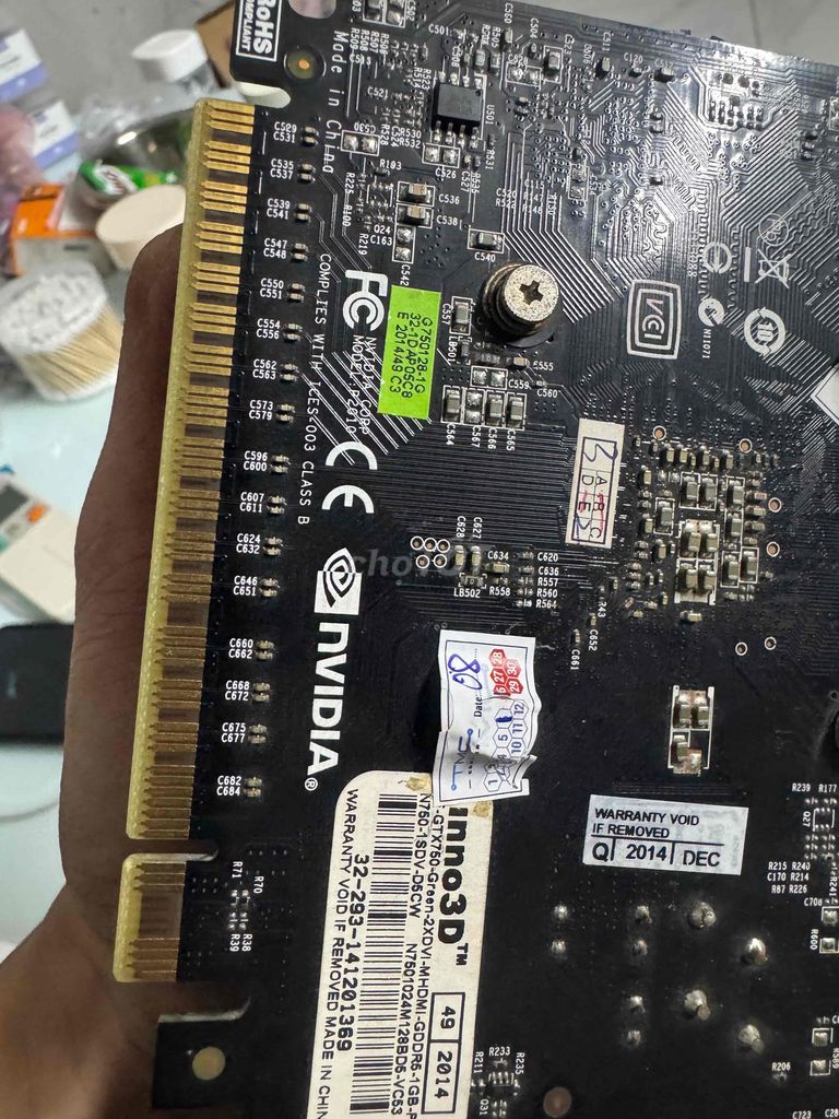 GTX 750 1GB GDDR5. Mua bán Linh kiện (RAM, Card...) tại Quận Bắc Từ Liêm Hà Nội được đăng bởi Sơn Suke hình 1