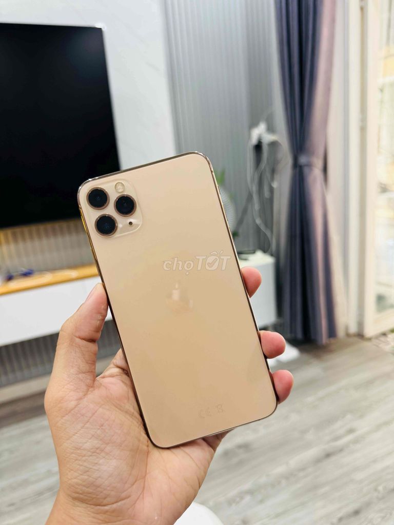 iPhone 11 Pro Max 64G Quốc Tế Gold. Mua bán Điện thoại tại Quận Thanh Khê Đà Nẵng được đăng bởi New Phone hình 1