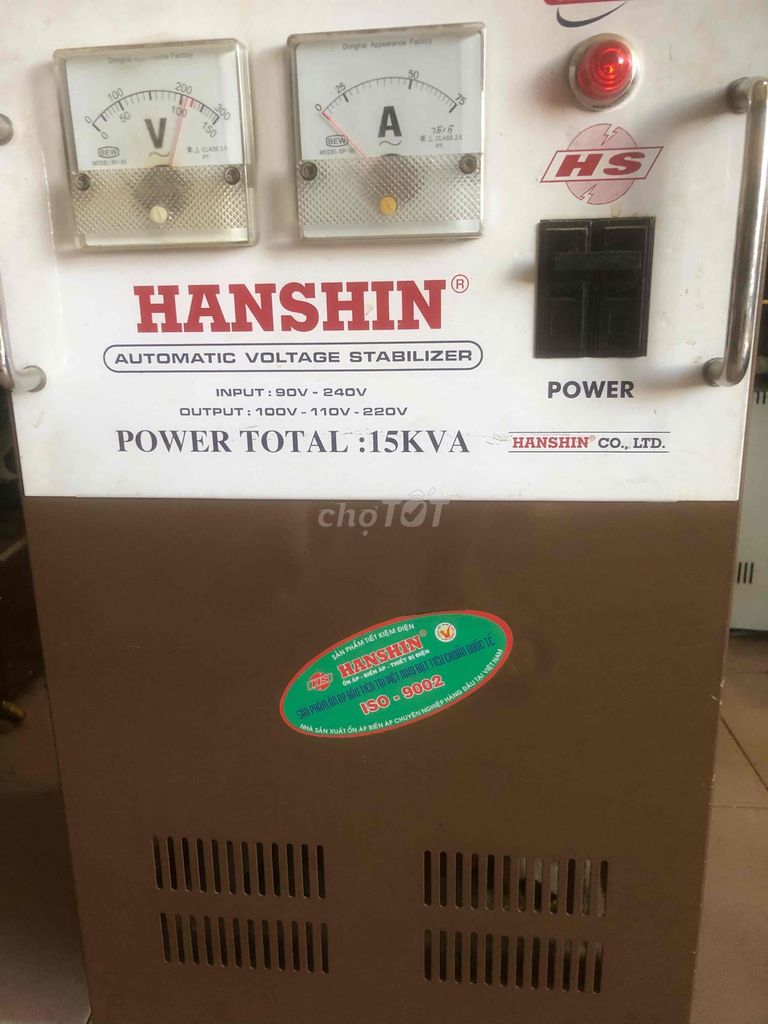 Ổn áp Hanshin 15kva