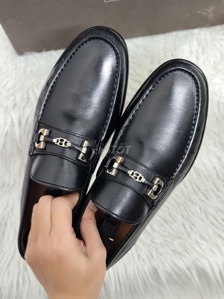 Giày lười Bally Nam Da Đen 40.5. Mua bán Giày dép tại Quận Long Biên Hà Nội được đăng bởi Hưng hình 1
