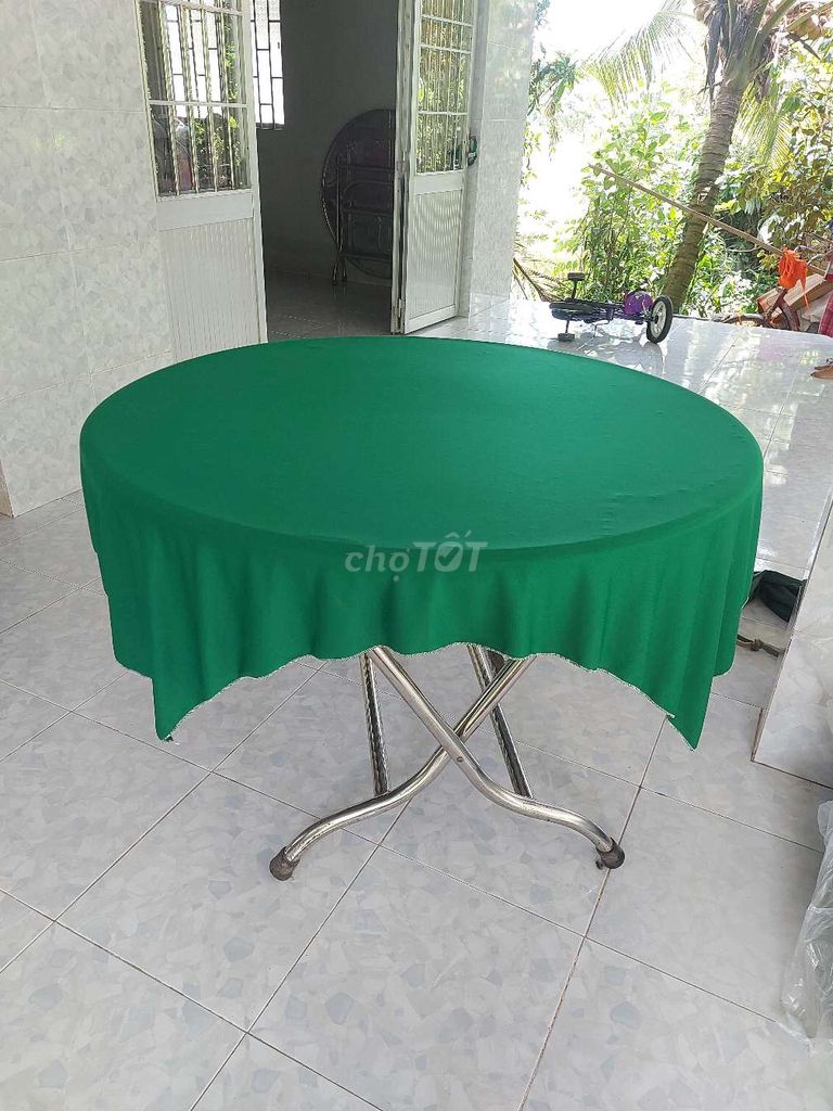 Khăn trải bàn Vải thun Vuông 1m2. Mua bán Nội thất, đồ gia dụng khác tại Huyện Lấp Vò Đồng Tháp được đăng bởi shopnguyenly hình 1