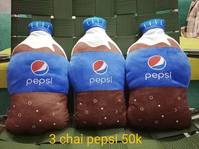 3 chai Pepsi thú bông