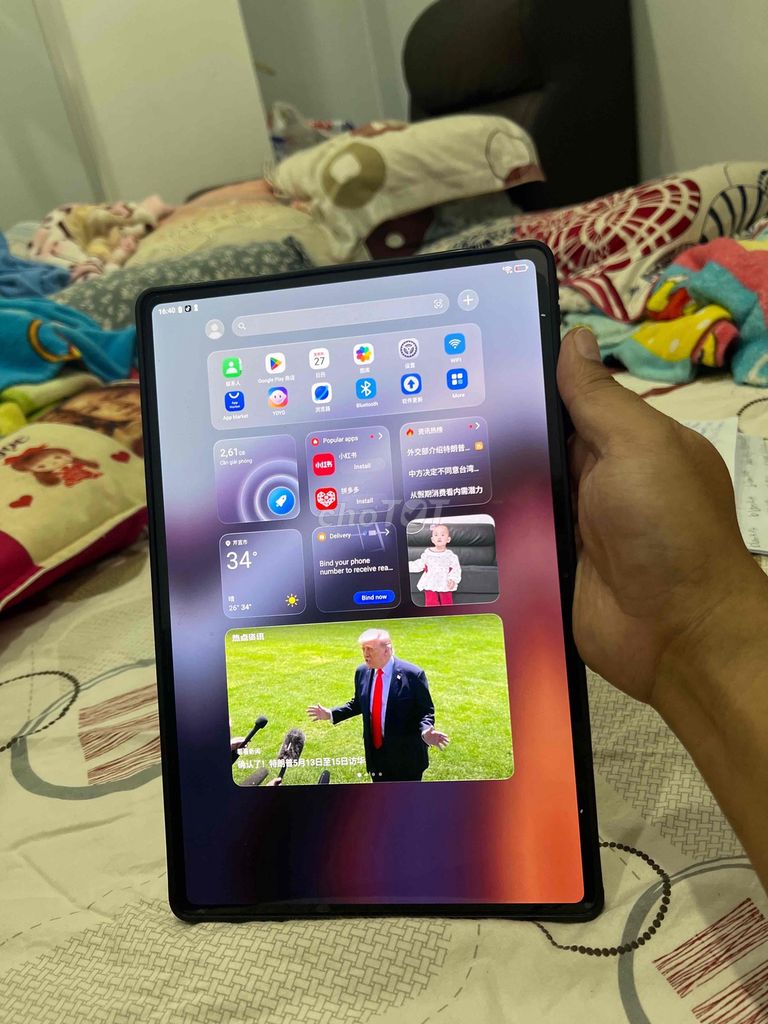 Honor Pad GT Pro 8GB/128GB Xanh 99%. Mua bán Máy tính bảng tại Quận Cái Răng Cần Thơ được đăng bởi Lâm  hình 1