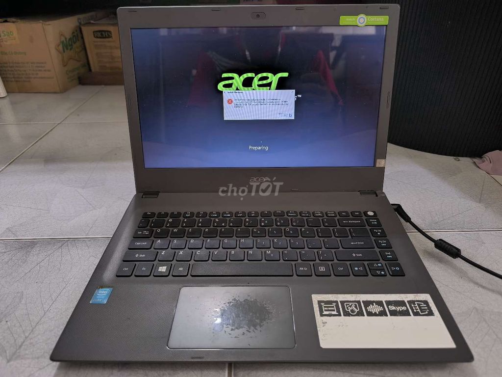 Laptop Acer E5-473-30VS Đen. Mua bán Laptop tại Quận 6 Tp Hồ Chí Minh được đăng bởi Đào Quốc Thiên hình 1