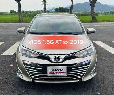 Toyota Vios 1.5G AT 2019 Vàng cát