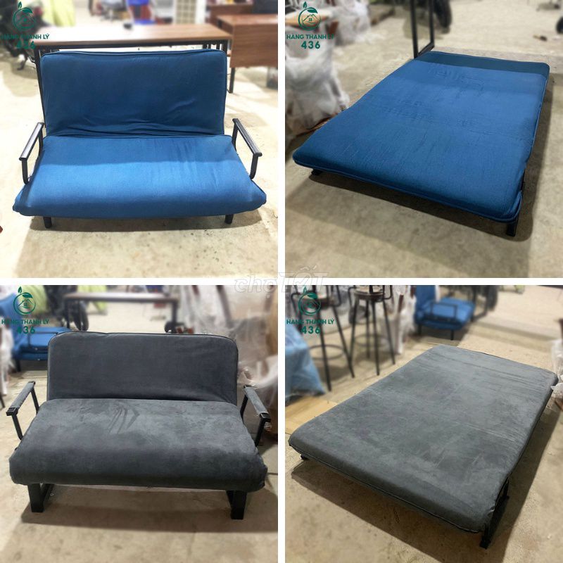 Sofa Giường Vải Bọc Khung Sắt Gấp Gọn Đẹp 90%. Mua bán Giường, chăn ga gối nệm tại Quận Tân Phú Tp Hồ Chí Minh được đăng bởi Công Ty TNHH TM DV Đầu Tư Và Xây Dựng Hải Đăng hình 1