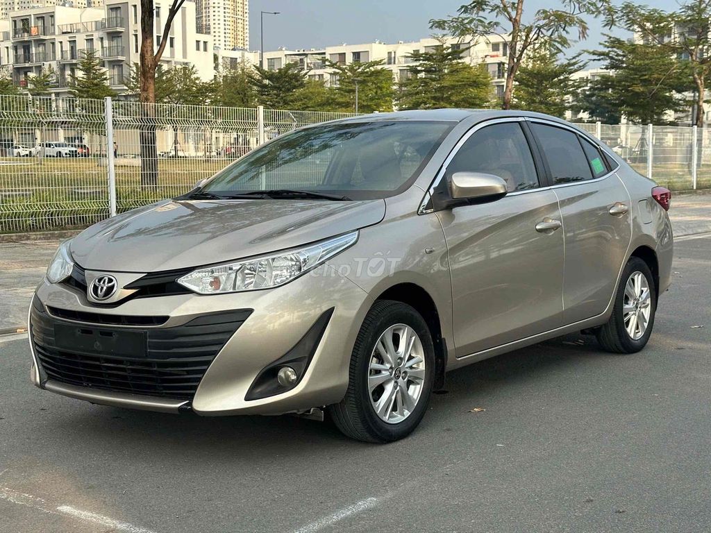 Toyota Vios 2019 1.5E MT - 82000 km bao zin 1 chủ. Mua bán Ô tô tại Quận Hoàng Mai Hà Nội được đăng bởi A công hình 4