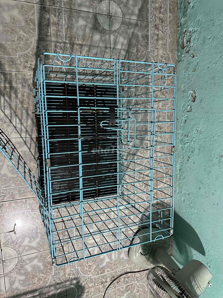 Lồng thú cưng Kim loại Xanh. Mua bán Phụ kiện, Thức ăn, Dịch vụ tại Quận Cẩm Lệ Đà Nẵng được đăng bởi Nguyễn Hảo hình 1