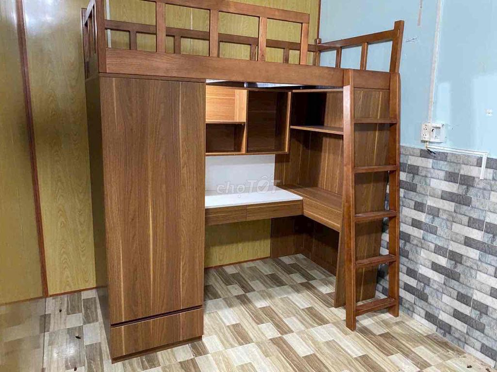 🔥 Pass giường tầng liền bàn học giá rẻ – tiết kiệm. Mua bán Giường, chăn ga gối nệm tại Quận Gò Vấp Tp Hồ Chí Minh được đăng bởi Nguyễn Mạnh Hùng hình 1