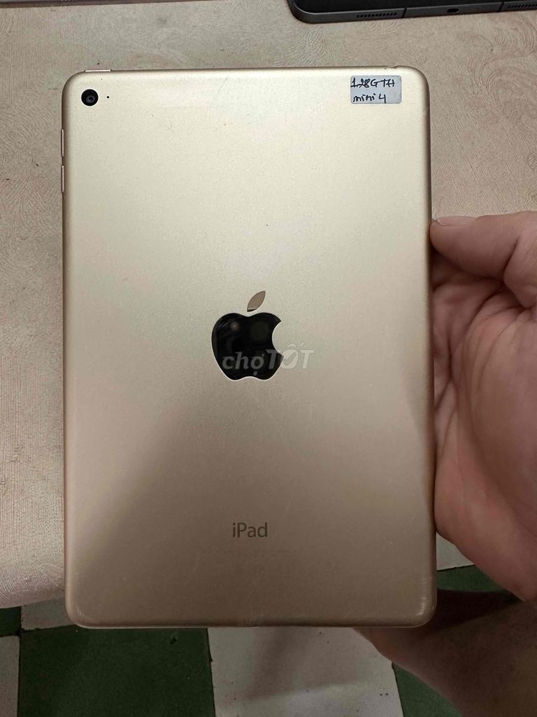 iPad Mini 4 gold 128G WiFi máy zin đẹp