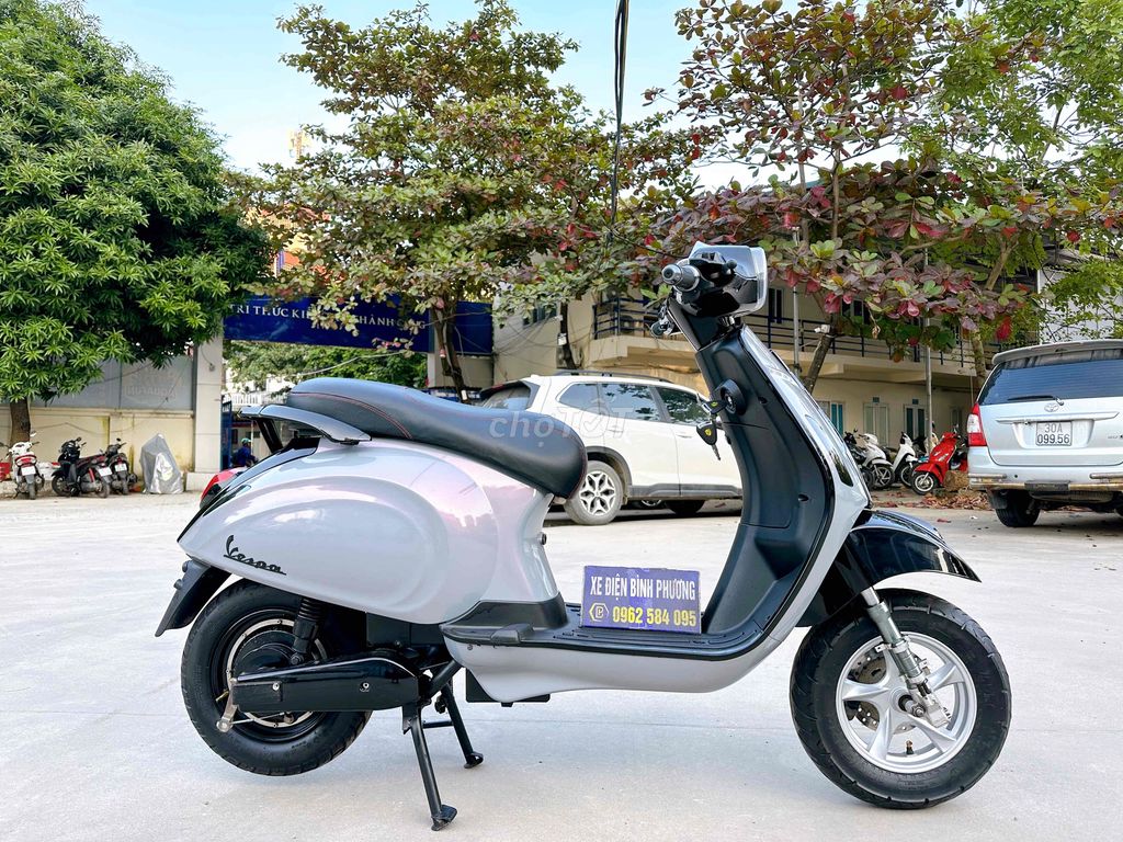 Vespa osakar đèn vuông đủ giấy AQ2025. Mua bán Xe điện tại Quận Bắc Từ Liêm Hà Nội được đăng bởi Xe điện Bình Phương hình 5