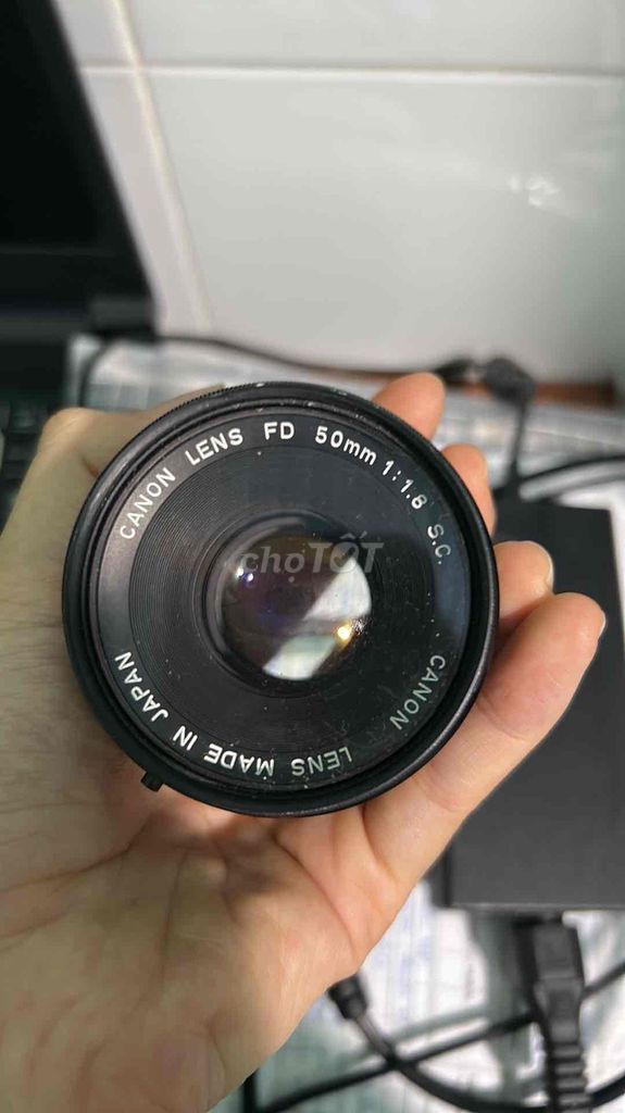 Ống kính Canon FD 50mm 1:1.8 Đã dùng. Mua bán Máy ảnh, Máy quay tại Huyện Nhơn Trạch Đồng Nai được đăng bởi Lê Minh Thư hình 1
