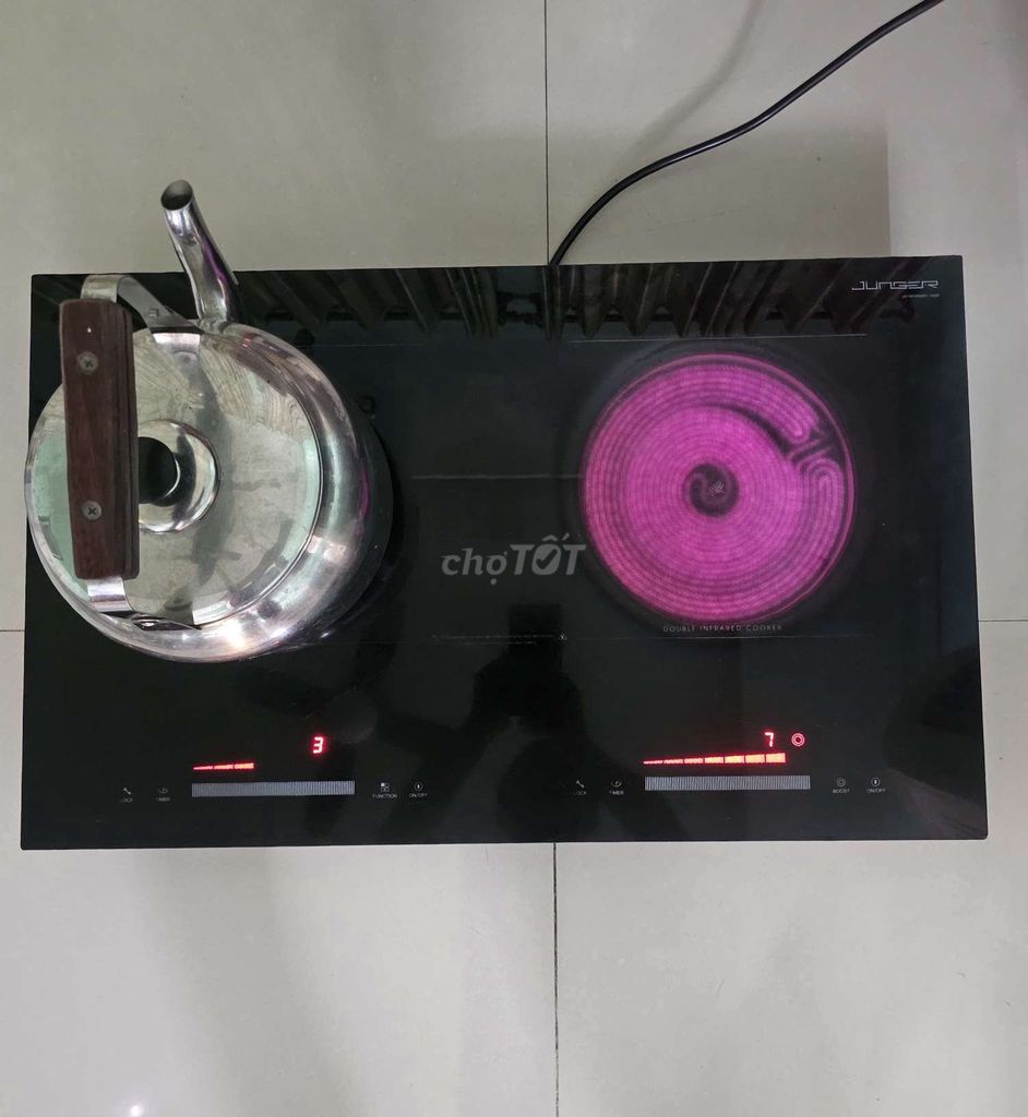 Bếp từ hồng ngoại JUNGER Thái Lan Đen. Mua bán Bếp, lò, đồ điện nhà bếp tại Quận 7 Tp Hồ Chí Minh được đăng bởi Huỳnh Thanh Phong hình 1