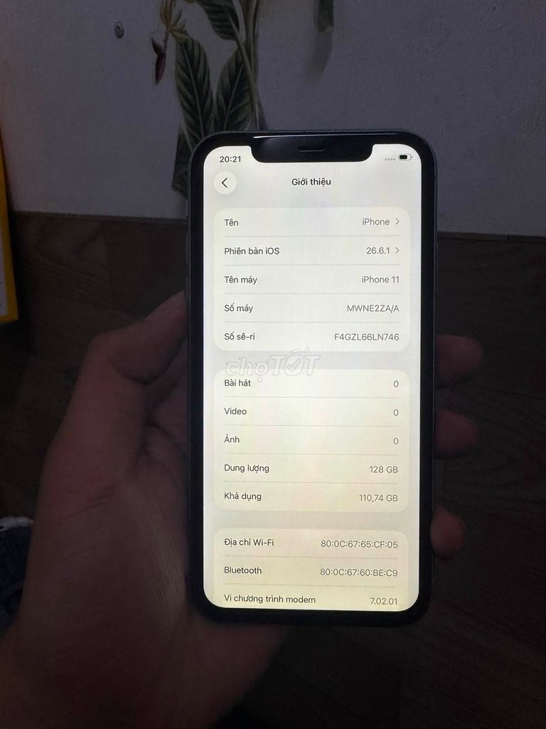 Apple iPhone 11 128GB Xanh lá Like New. Mua bán Điện thoại tại Quận 10 Tp Hồ Chí Minh được đăng bởi Hội Đồ Điện Tử hình 1