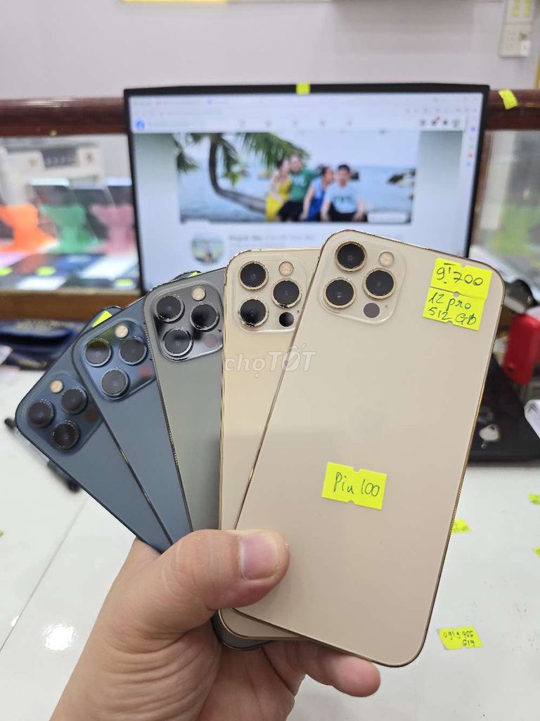 Iphone 12 Pro - 128GB - 256GB - 512GB. Mua bán Điện thoại tại Thành phố Long Xuyên An Giang được đăng bởi Facebook Cầm Đồ Thúy Vân hình 1