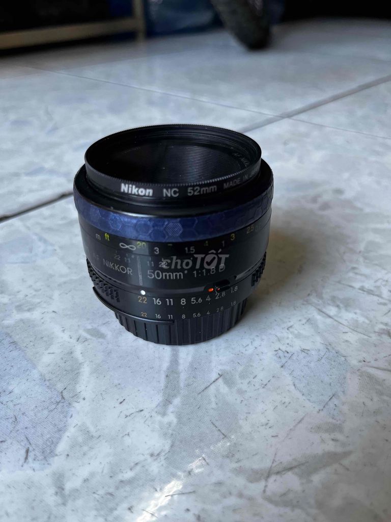 Ống kính Nikon 50 F1.8D như hình. Mua bán Máy ảnh, Máy quay tại Quận Tân Phú Tp Hồ Chí Minh được đăng bởi Tấn Anh  hình 1