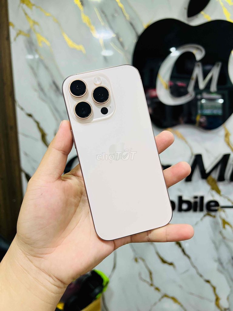 Iphone 16 Pro 128GB Lock Mỹ Gắn Sim Là Dùng. Mua bán Điện thoại tại Thành phố Tây Ninh Tây Ninh được đăng bởi Công Minh Mobile hình 1
