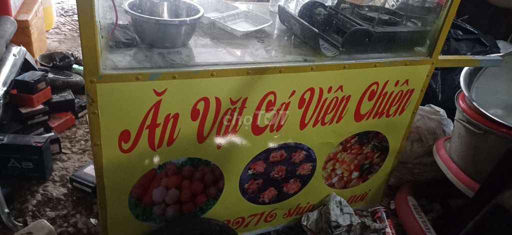 Xe cá viên chiên Vàng Lưu động Kinh doanh. Mua bán Đồ chuyên dụng, Giống nuôi trồng tại Thành phố Sóc Trăng Sóc Trăng được đăng bởi sơn lâm vũ phong hình 1