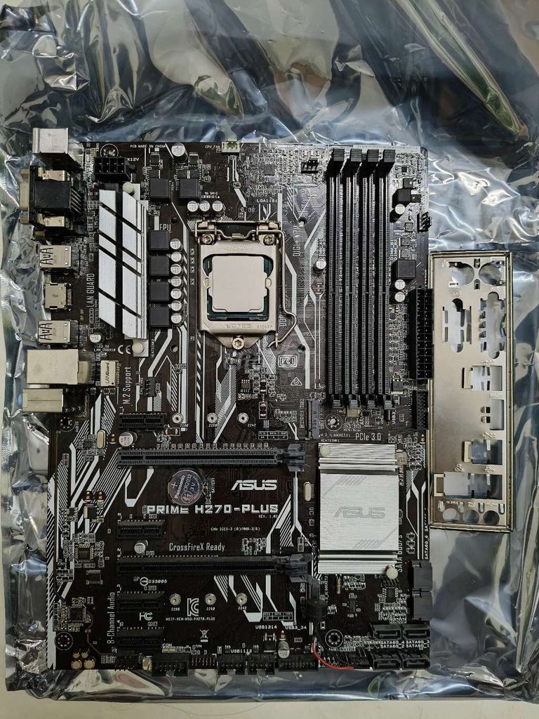 Mainboard Asus Prime Z270-P CPU Intel i5-7500. Mua bán Linh kiện (RAM, Card...) tại Thành phố Dĩ An Bình Dương được đăng bởi Phạm Tuấn hình 1