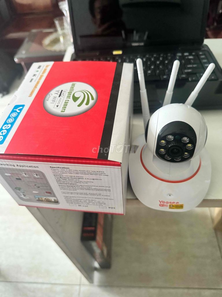 Mới 2024: Camera Yoosee 3 Râu Chính Hãng 100%