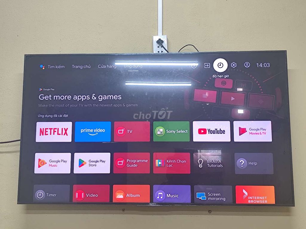 Tivi Sony Android TV 55 inch đã dùng. Mua bán Tivi, Âm thanh tại Quận Cẩm Lệ Đà Nẵng được đăng bởi Tên chưa cung cấp hình 1