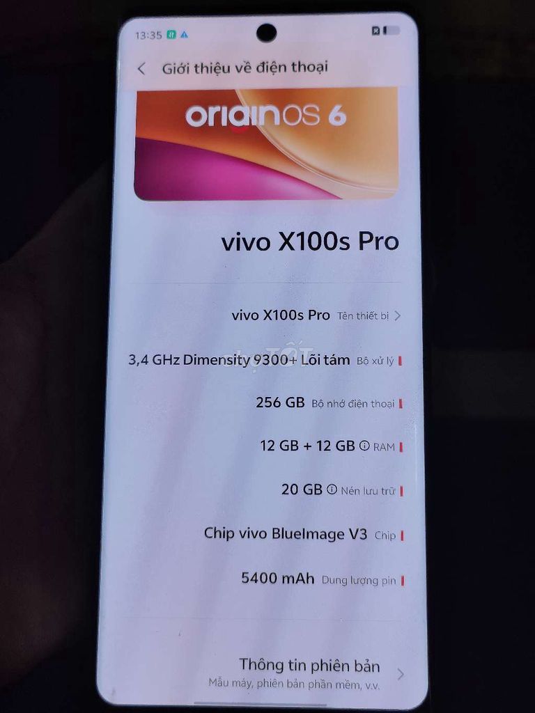 Vivo X100s Pro 12GB/256GB Đen. Mua bán Điện thoại tại Quận 10 Tp Hồ Chí Minh được đăng bởi Hoàng Gia Bảo Bảo hình 1