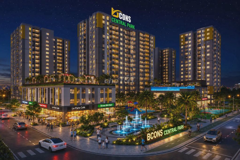 NHẬN BOOKING DỰ ÁN BCONS CENTRAL PARK – TAM HIỆP, TP. ĐỒNG NAI