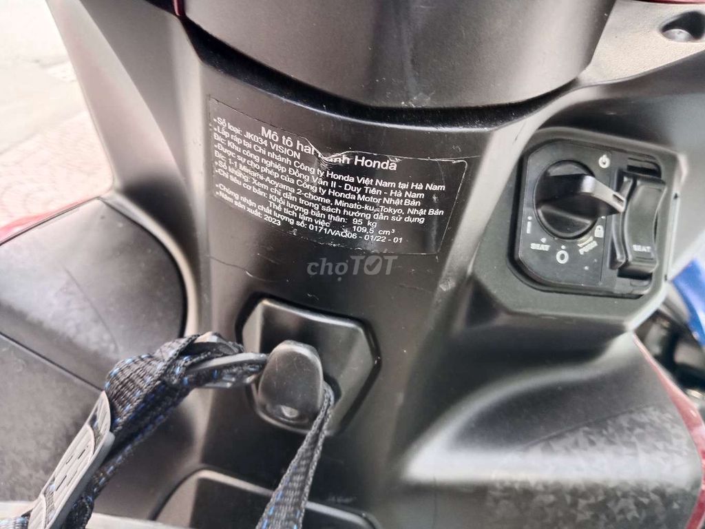 HONDA Vision. Mua bán Xe máy tại Quận Phú Nhuận Tp Hồ Chí Minh được đăng bởi Phạm Thiên Quốc hình 6