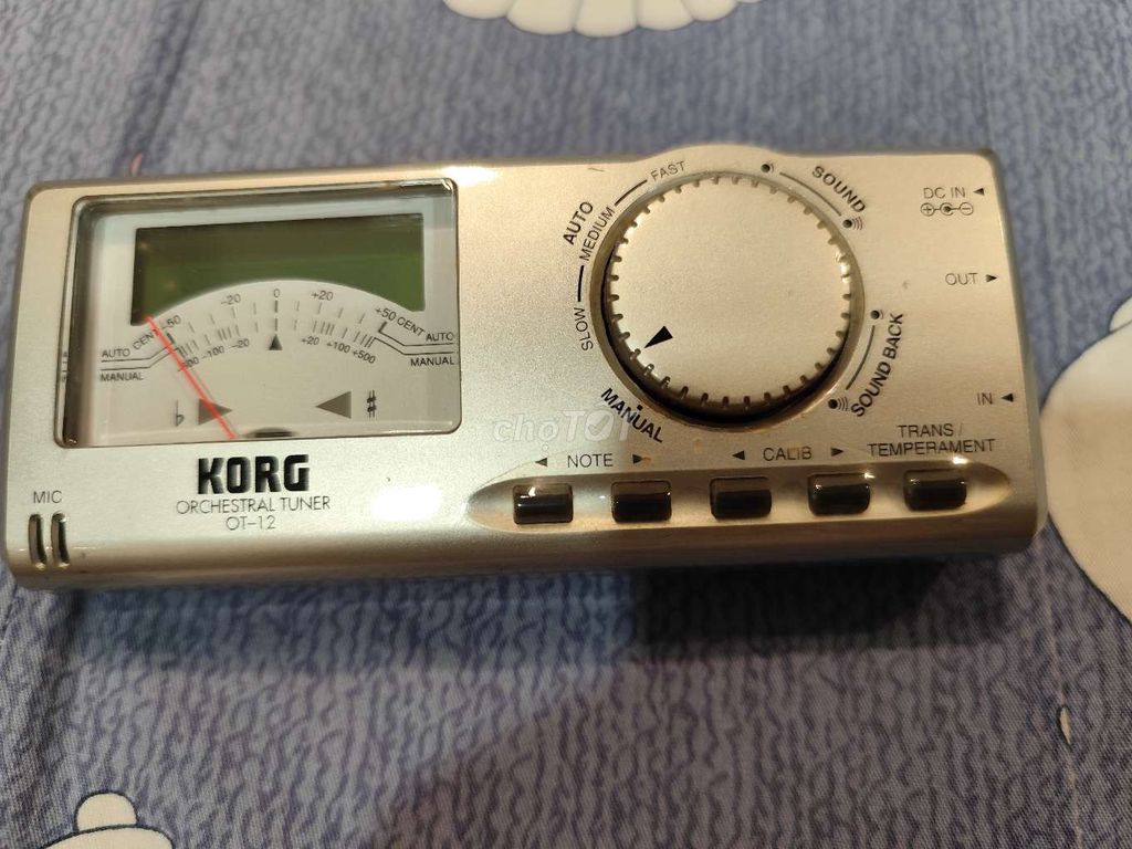 Máy lên dây đàn Korg OT-12. Mua bán Nhạc cụ tại Quận Tân Bình Tp Hồ Chí Minh được đăng bởi Bạch Nguyễn  hình 1