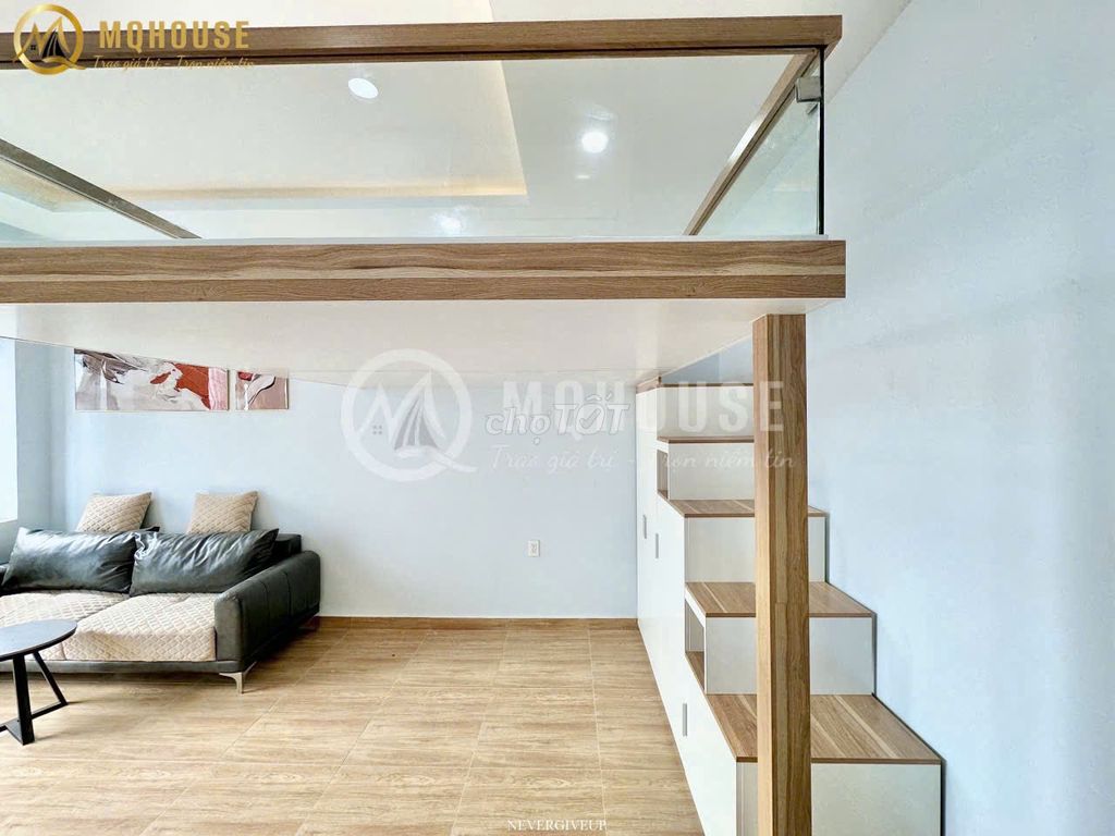 🌏Căn Hộ 1PN 40m2 Q. Bình Thạnh - Bancol - Tòa Nhà Hầm Xe Thang Máy