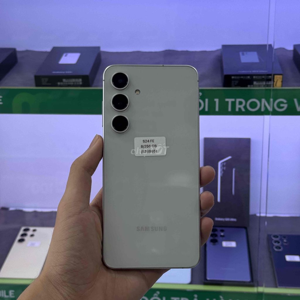 💫 Samsung S24 FE Màu Trắng - Hàng đẹp, có sẵn. Mua bán Điện thoại tại Quận Ngô Quyền Hải Phòng được đăng bởi minmobile HP hình 1