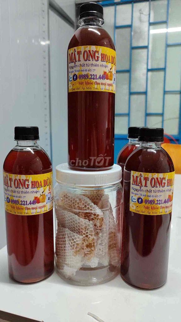 Mật ong hoa dừa Càng Long 500ml nguyên chất. Mua bán Đồ ăn, thực phẩm và các loại khác tại Huyện Càng Long Trà Vinh được đăng bởi Mật Ong Hoa Dừa Càng Long hình 1