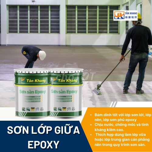 Sơn Epoxy Sàn bê tông, sàn nhà xưởng,  nhà máy. Mua bán Đồ chuyên dụng, Giống nuôi trồng tại Thành phố Bắc Ninh Bắc Ninh được đăng bởi Nguyễn Đức Minh hình 1