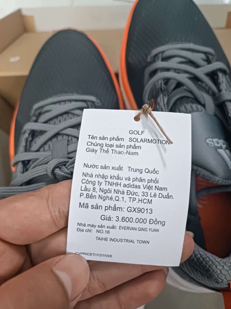 Giày Adidas Golf Solarmotion 39 - Chính hãng 100%. Mua bán Giày dép tại Quận Tân Bình Tp Hồ Chí Minh được đăng bởi Cao Chu hình 3