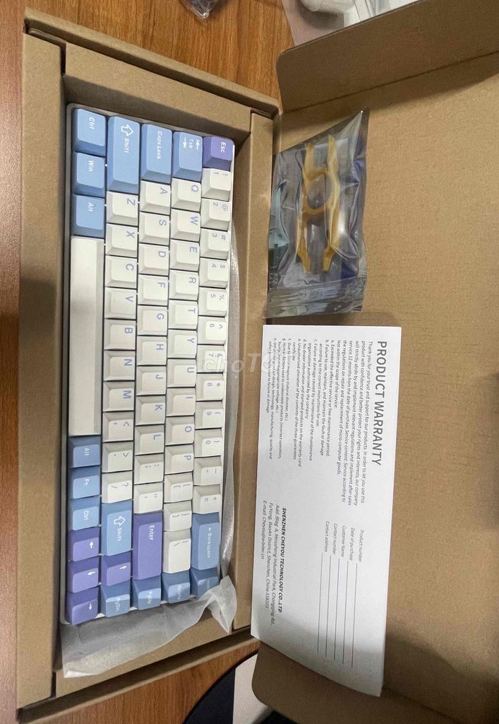 Bàn phím tester 68 - fullbox - 99%. Mua bán Phụ kiện (Màn hình, Chuột...) tại Quận Gò Vấp Tp Hồ Chí Minh được đăng bởi Phạm Thành Thắng hình 1