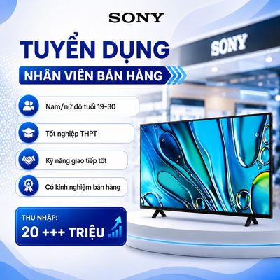 Sony tuyển PG/PB