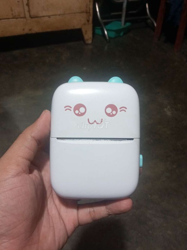 Máy in nhiệt mini Trắng xanh bị lỗi in mờ . Mua bán Đồ dùng văn phòng tại Huyện Hóc Môn Tp Hồ Chí Minh được đăng bởi Dương hình 1