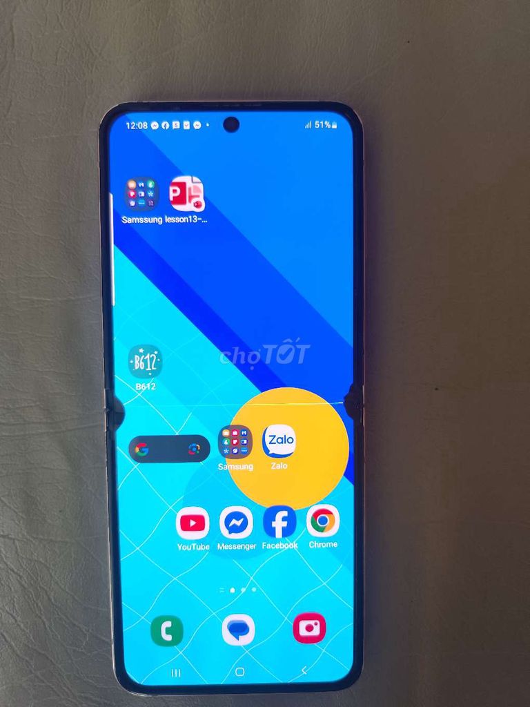 Samsung Z Flip 5 512GB tím. Mua bán Điện thoại tại Quận Hoàng Mai Hà Nội được đăng bởi Trung hình 1