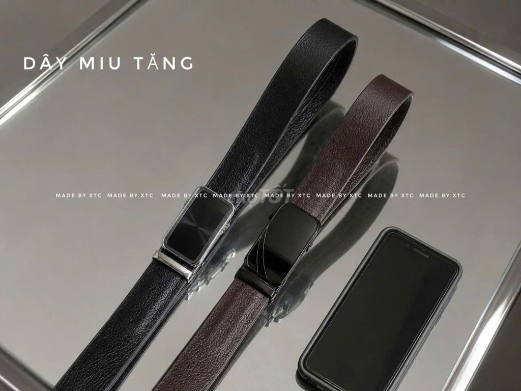 THẮT LƯNG DA BÒ MIU HẠT - CÓ BẢO HÀNH. Mua bán Phụ kiện thời trang khác tại Quận Gò Vấp Tp Hồ Chí Minh được đăng bởi Phúc Leather hình 1