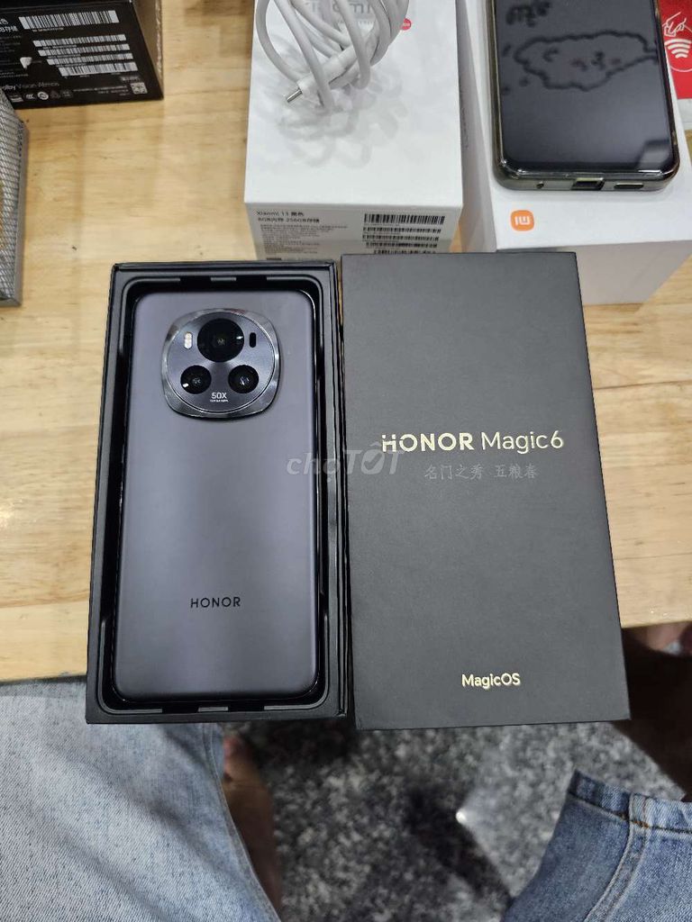 HONOR MAGIC 6 5G FULLBOX 16G/256 SNAP 83 100% CHẤT