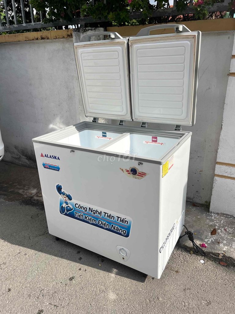 Tủ đông mát Alaska 230L 2 ngăn. Mua bán Tủ lạnh tại Thành phố Thủ Đức Tp Hồ Chí Minh được đăng bởi vệ sinh công nghiệp văn phú hình 1