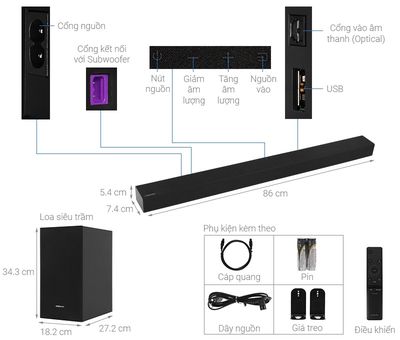 Bộ loa thanh Samsung HW-T420 150W. Mua bán Tivi, Âm thanh tại Quận Hoàng Mai Hà Nội được đăng bởi Bùi Huệ 