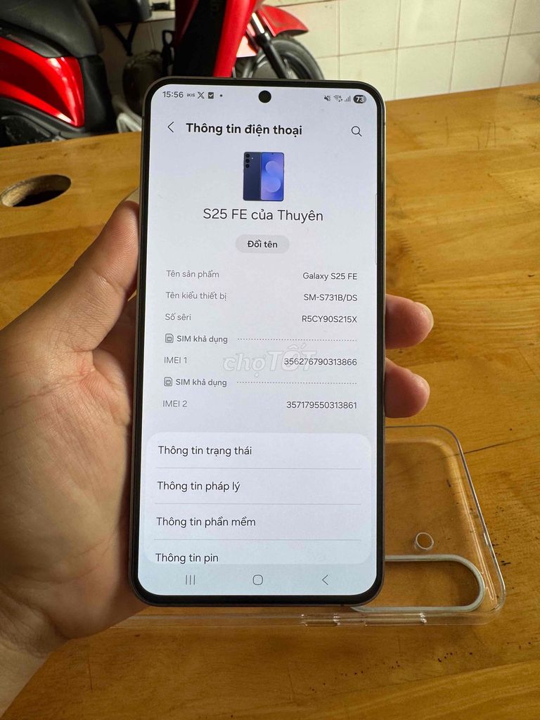 Samsung Galaxy S25 FE 512GB Xanh. Mua bán Điện thoại tại Thành phố Thủ Đức Tp Hồ Chí Minh được đăng bởi Lê đình Hoàng hình 1