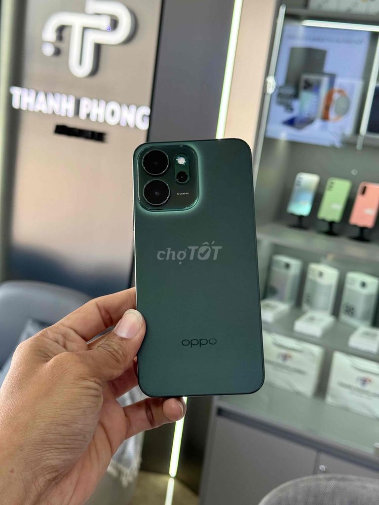 OPPO RENO 14F 5G 12GB/256GB Xanh. Mua bán Điện thoại tại Thành phố Cà Mau Cà Mau được đăng bởi Thanh phong  hình 1